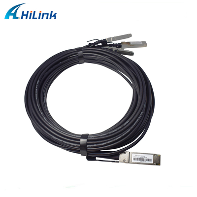 4 SFP+ Direct Attached Cable QSFP+ 40G Passive Hybrid 5M DAC