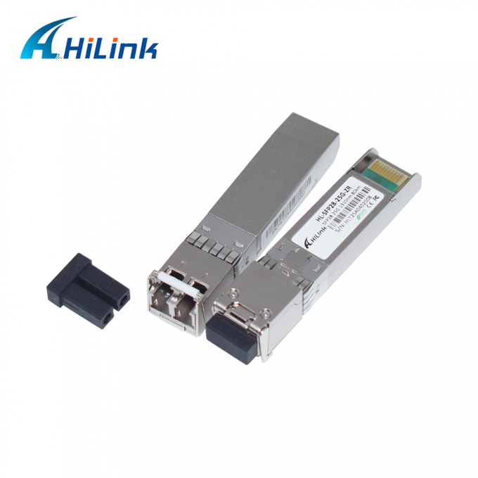 25G ZR SFP 80KM LC 25G Ethernet SFP Alıcı DOM 1310nm Fiber Optic Alıcılar 2