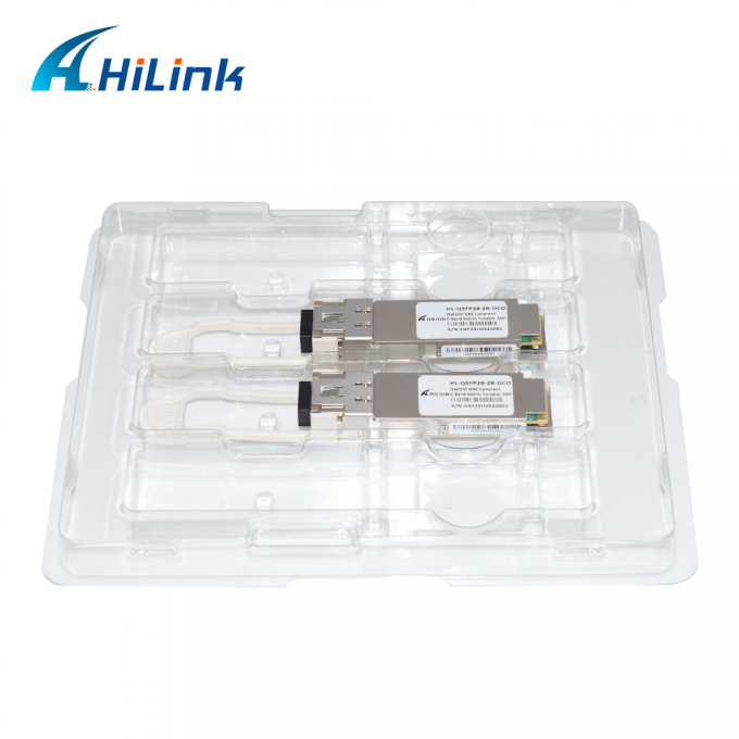 100G ZR QSFP28 DCO 120KM C bant ayarlanabilir dijital tutarlı optik alıcı DOM LC 1
