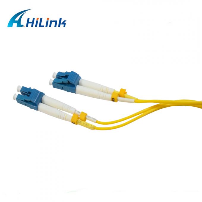 Fiber Optik Yama Kablosu LC/UPC - LC/UPC Konektör 9/125um 2.0/3.0mm 2m Jumpers 1