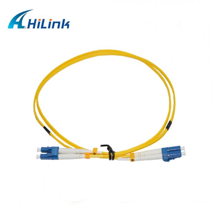 Fiber Optik Yama Kablosu LC/UPC - LC/UPC Konektör 9/125um 2.0/3.0mm 2m Jumpers 2