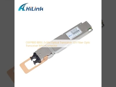 OSFP800 800G 2xSR4 Optik Alıcı-Verici 12V Fiber Optik Alıcı-Verici MPO Konnektör