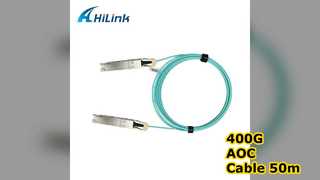 400G QSFP-DD AOC Kablosu 50m RoHS