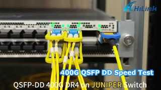Juniper Swirch'te 400G QSFPDD DR4 1310nm 500M