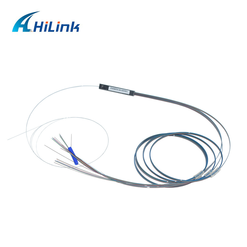 1X32 PLC Optik Bölücü Fanout Çıplak Fiber Konnektörsüz 0.9mm Tekli Mod