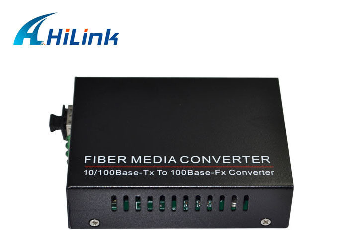 Netaxcess 10 / 100Base TX To 100Base FX Media Converter LC Connector With SFP Port / Rj45
