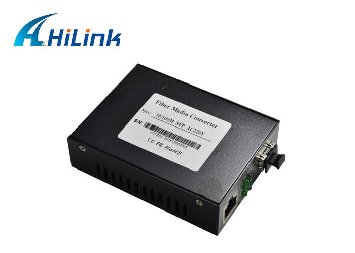 Netaxcess 10 / 100Base TX To 100Base FX Media Converter LC Connector With SFP Port / Rj45
