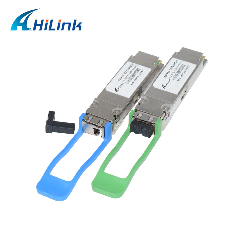 100GBASE-ER BIDI 40KM Simplex LC 1304/1309nm EML+APD QSFP28-BX-D40 Alıcı