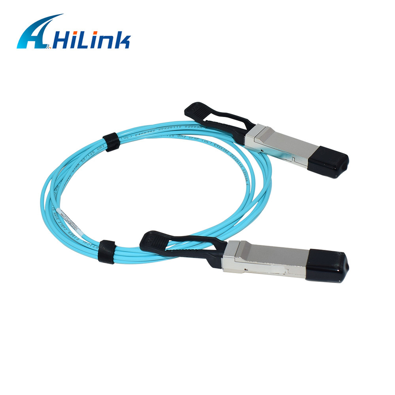 40GBASE Aktif Optik Kablo 3M QSFP AOC OM3 OM4 QSFP+ ile QSFP+ AOC 3M