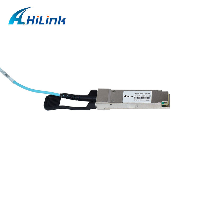 50/125um Çok modlu Aktif Optik Kablo 20 Meter Operasyon Kullanımı için Sıcaklık Aralığı 0 ila 70°C