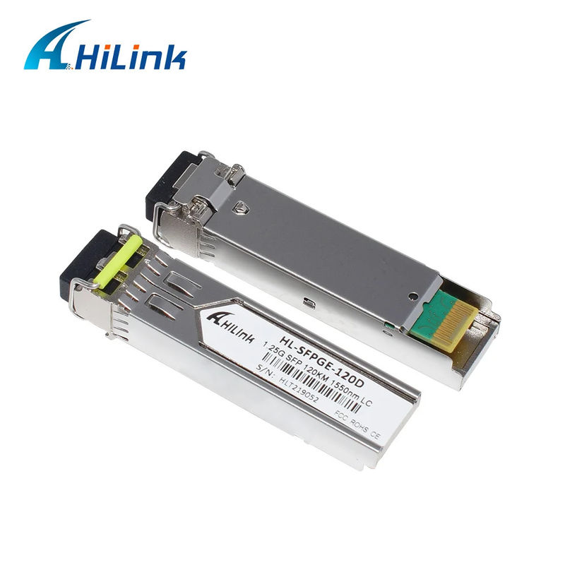 1.06 Gb/s Fiber Channel LC Connector CE FCC Destekli SFP Alıcı Modülü Çalışma Sıcaklığı Aralığı 0°C'den 70°C'ye kadar