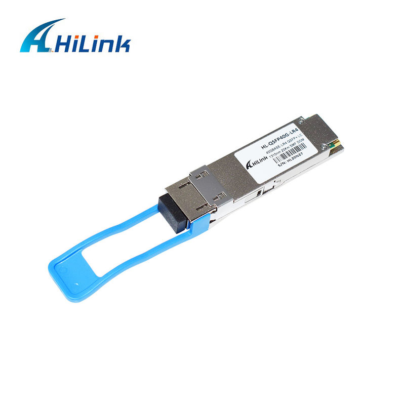 Yüksek Kaliteli QSFP-40G-LR4 20KM Çift LC QSFP+ PSM4 LR4 Optik Alıcı Modülü