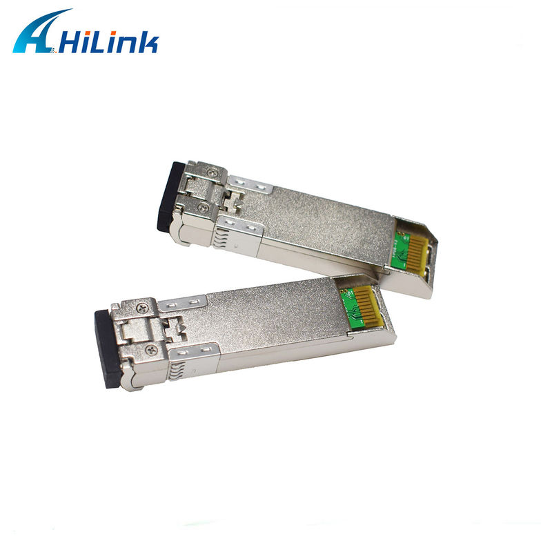 80KM Uzaklık SFP 10G SMF 1550nm ZR Duplex LC DDM EML Göndericisi ile Optik Modülü