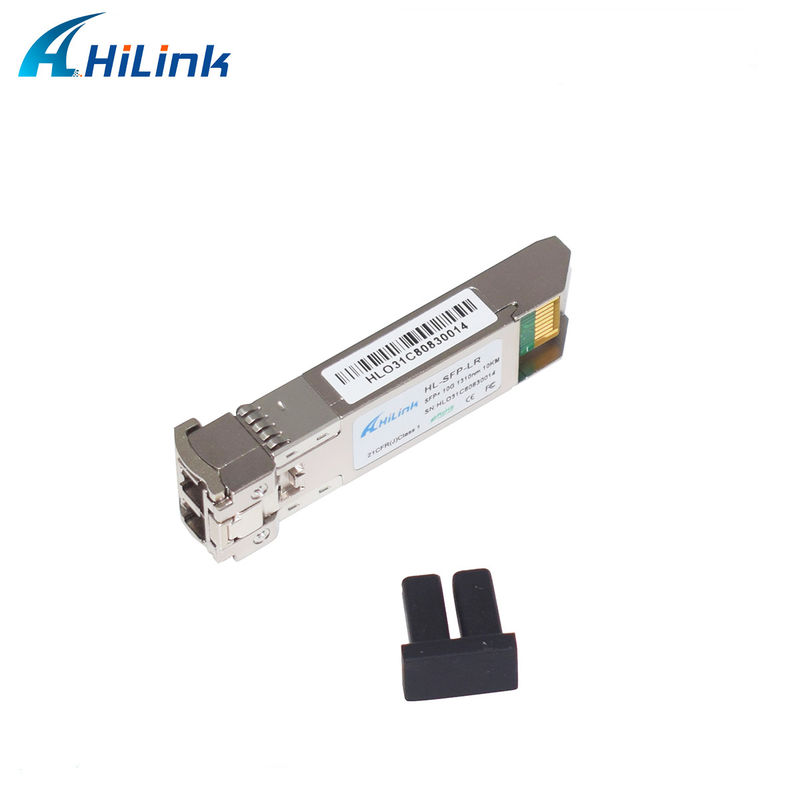 SFP 10G 1310nm 10KM/20KM Uyumlu Optik Modül, 10G Taban Veri Hızı, Çalışma Sıcaklığı 0 ila 70C