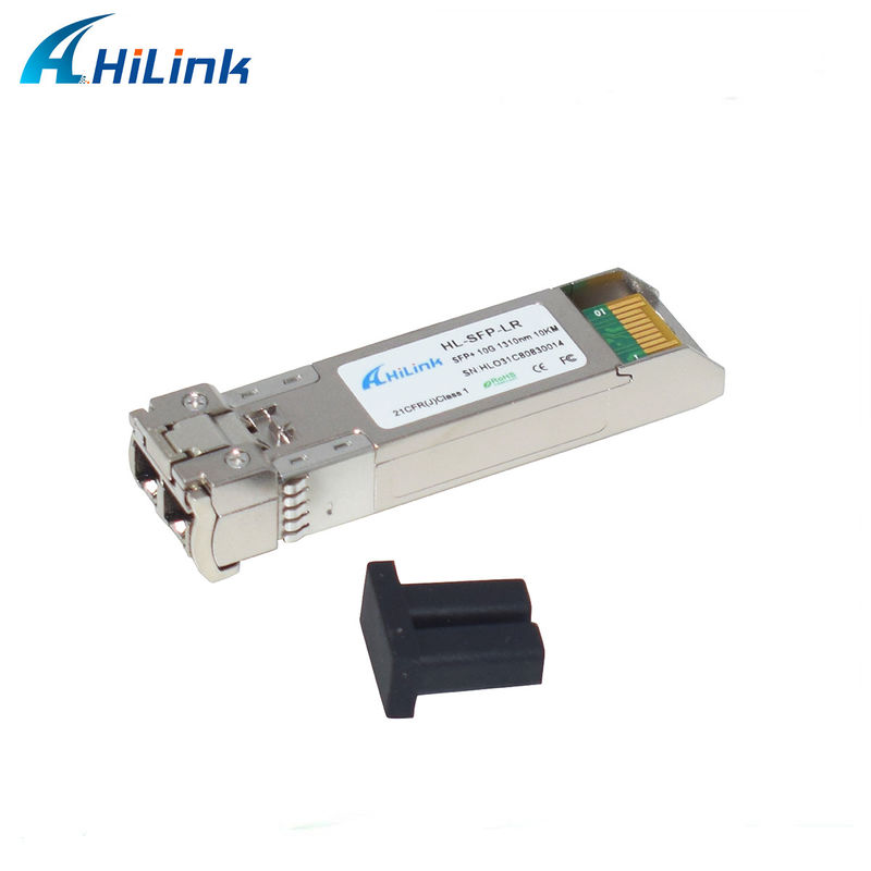 SFP 10G 1310nm 10KM/20KM Uyumlu Optik Modül, 10G Taban Veri Hızı, Çalışma Sıcaklığı 0 ila 70C