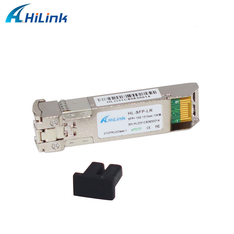 SFP 10G 1310nm 10KM/20KM Uyumlu Optik Modül, 10G Taban Veri Hızı, Çalışma Sıcaklığı 0 ila 70C