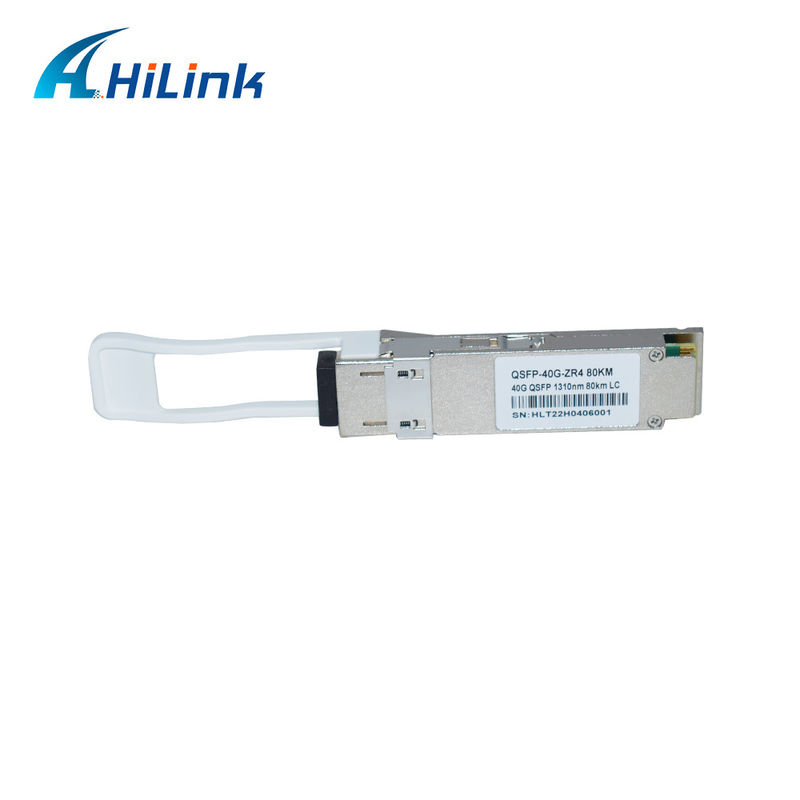 40G 80KM QSFP+ EML+APD LWDM 1295-1304NM LC Bağlantısı Ticari Sıcaklık Alıcı Modülü