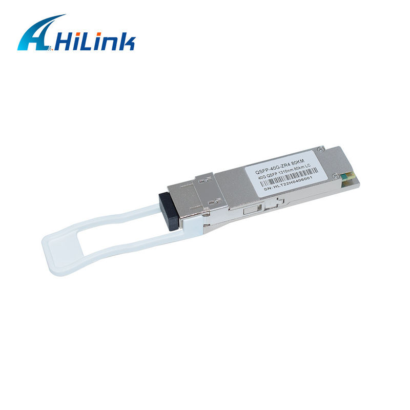 40G 80KM QSFP+ EML+APD LWDM 1295-1304NM LC Bağlantısı Ticari Sıcaklık Alıcı Modülü