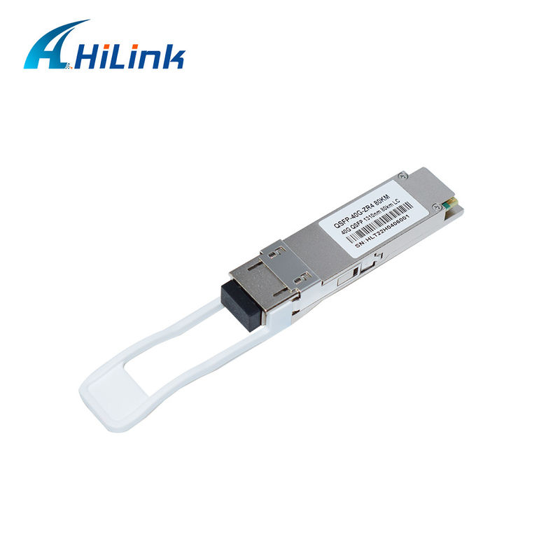 40G 80KM QSFP+ EML+APD LWDM 1295-1304NM LC Bağlantısı Ticari Sıcaklık Alıcı Modülü