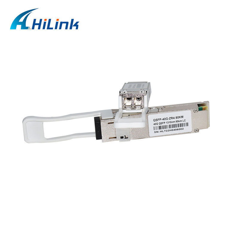 40G Temel QSFP Alıcı Modülü EML APD LWDM 1295-1304NM Ticari Sıcaklık Dupleks LC Fiber Bağlantısı