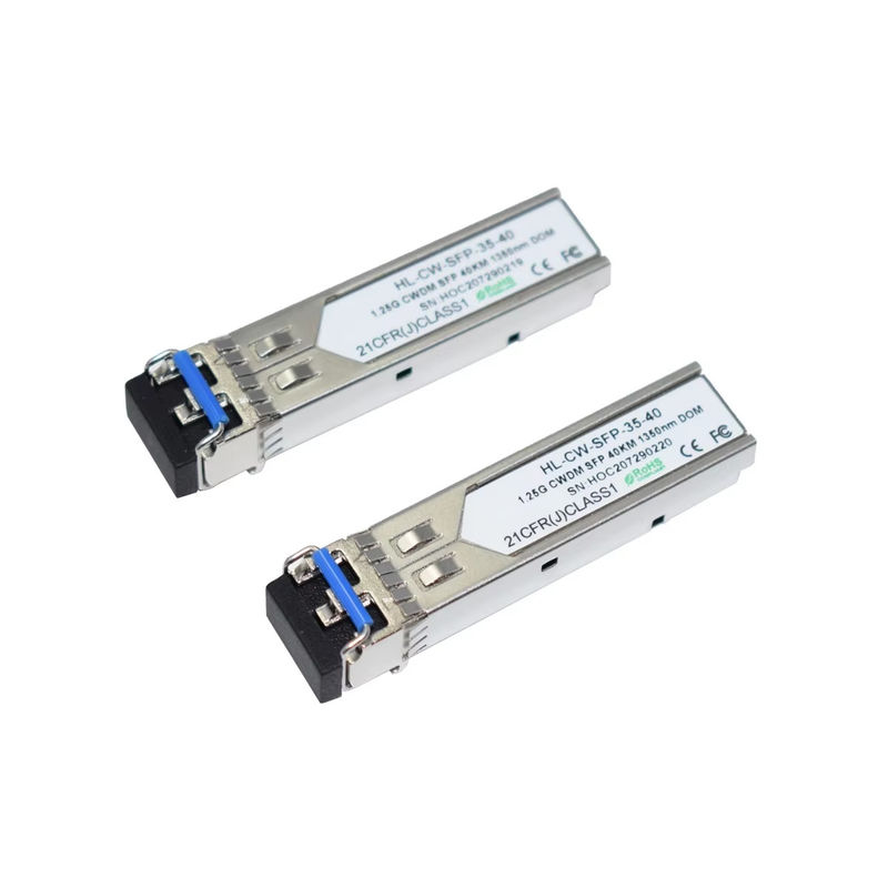 Hilink 1.25G CWDM SFP Fiber Optik Alıcı-Verici 1350nm 40km Veri Merkezi için