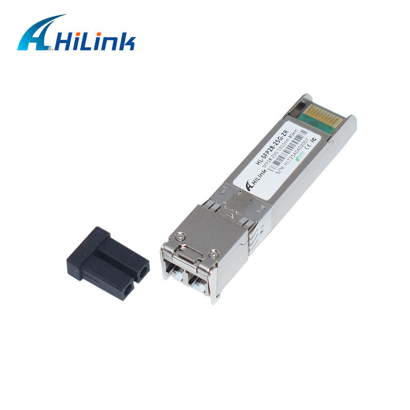 25G ZR SFP 80KM LC 25G Ethernet SFP Alıcı DOM 1310nm Fiber Optic Alıcılar