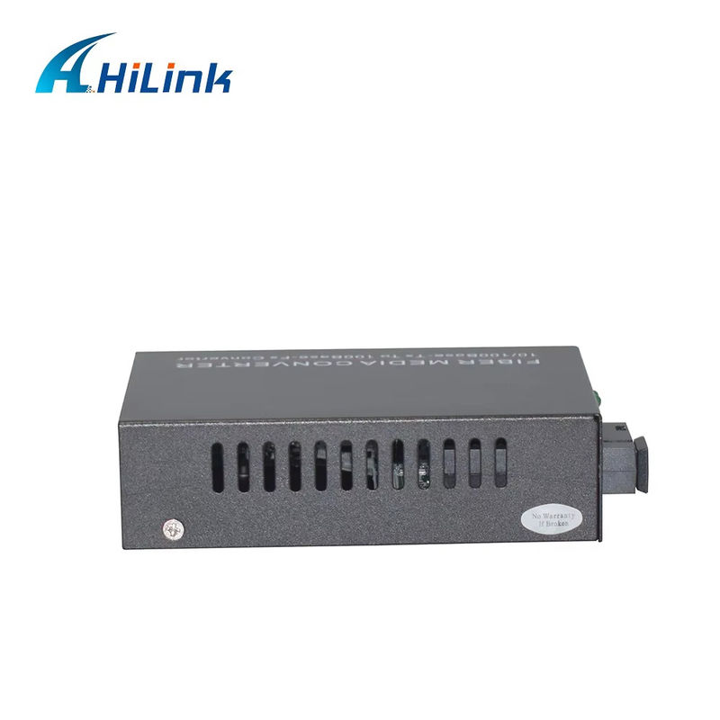 BIDI WDM Tek Fiber Optik Medya Dönüştürücü 10/100M 1310/1550nm 20km SFP Optik Ekipman