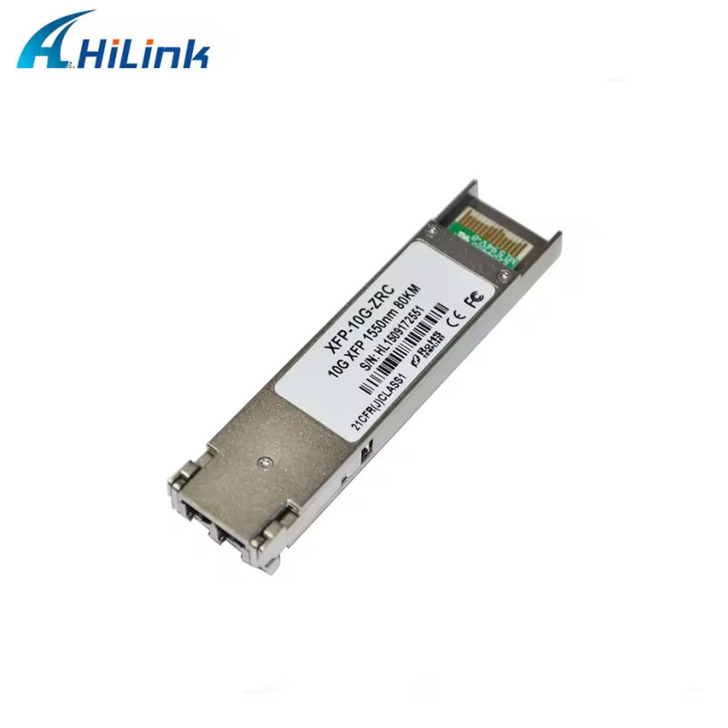 3 Yıllık Garanti 10G-XFP-ZR-80km Hilink 10Gb/s 1550nm 80km Duplex Fiber SM XFP GBIC Alıcı Modülü