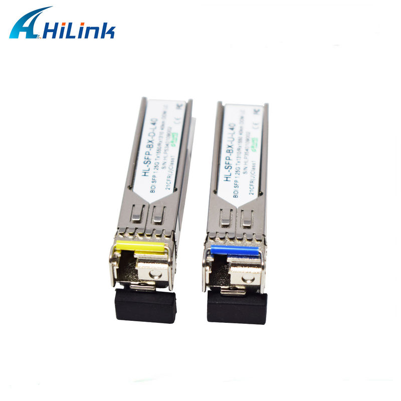 Hilink 1.25G SFP BIDI 40KM 1310/1490 ((1550nm) LC / SC Bağlantı Fiber Optic Modülü
