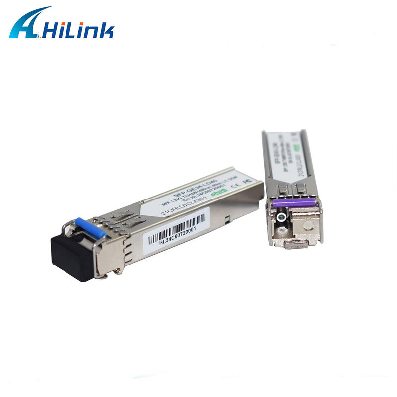 Hilink 1.25G SFP BIDI 40KM 1310/1490 ((1550nm) LC / SC Bağlantı Fiber Optic Modülü