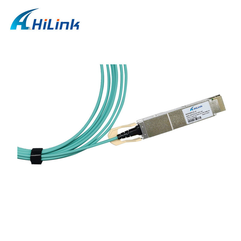 400G QSFP DD Aktif Optik Kablo 8x26.5625GBd ((PAM4) Elektriksel Arayüz DDM 3M MMF Kablo