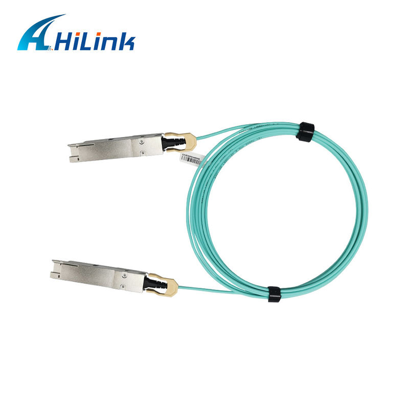 400G QSFP DD Aktif Optik Kablo 8x26.5625GBd ((PAM4) Elektriksel Arayüz DDM 3M MMF Kablo