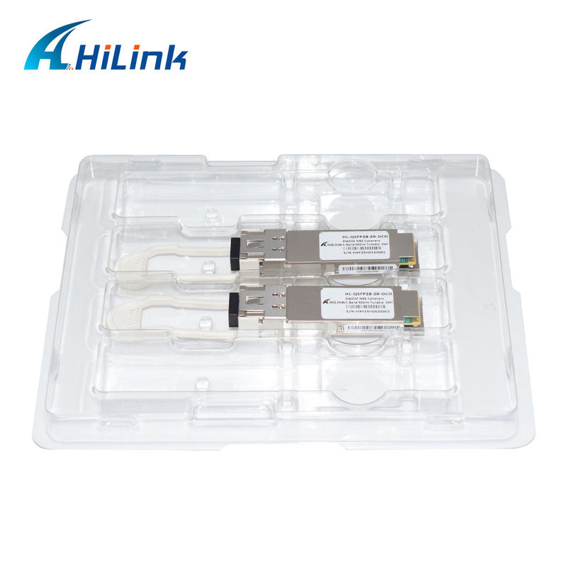 100G ZR QSFP28 Dijital Koherent Optik Alıcı Fiber Optik Alıcılar için Nihai Çözüm