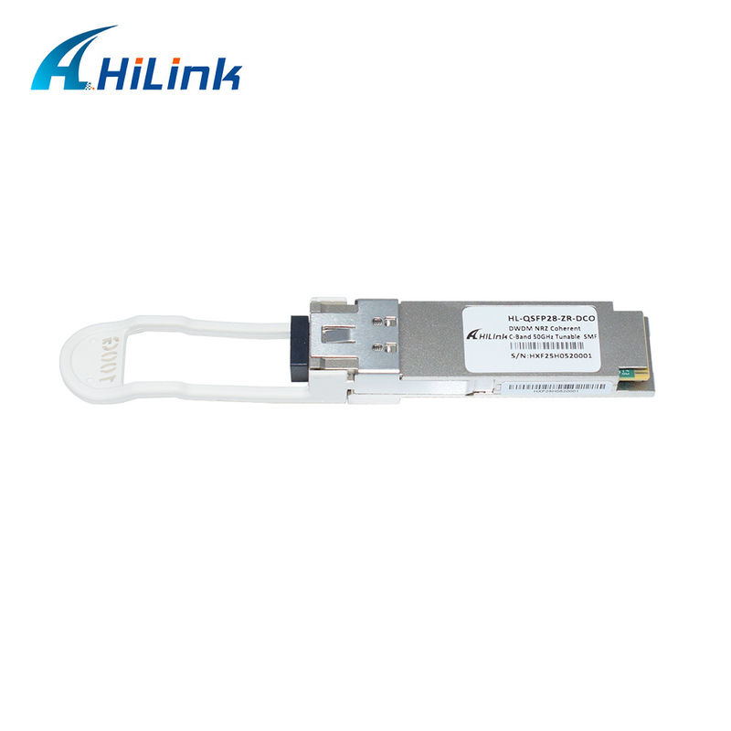 HL-QSFP28-DCO ZR QSFP28 Dijital Koherent Optik Alıcı-Verici, 100G Veri Hızı ve LC Konnektörlü