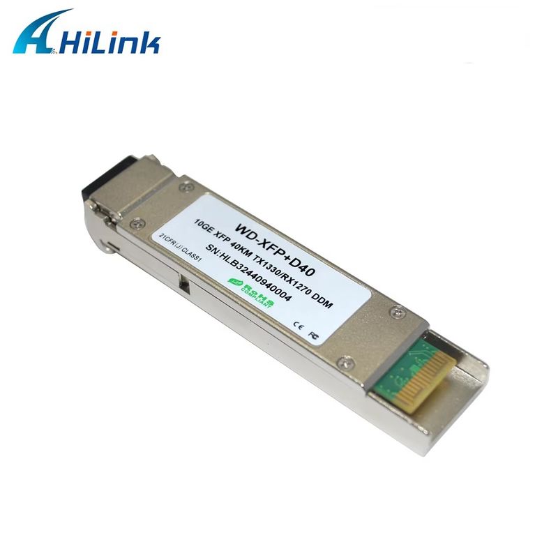 Yüksek Kaliteli 10G Ethernet WDM BIDI ER 40KM 1270/1330 XFP Optik Modülü Fiber Optic Equipment