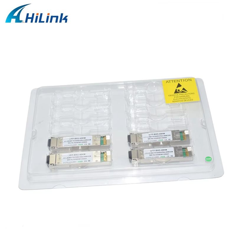 Yüksek Kaliteli 10G Ethernet WDM BIDI ER 40KM 1270/1330 XFP Optik Modülü Fiber Optic Equipment