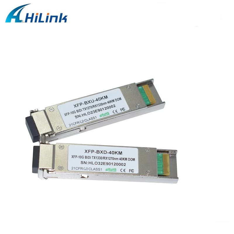 Yüksek Kaliteli 10G Ethernet WDM BIDI ER 40KM 1270/1330 XFP Optik Modülü Fiber Optic Equipment