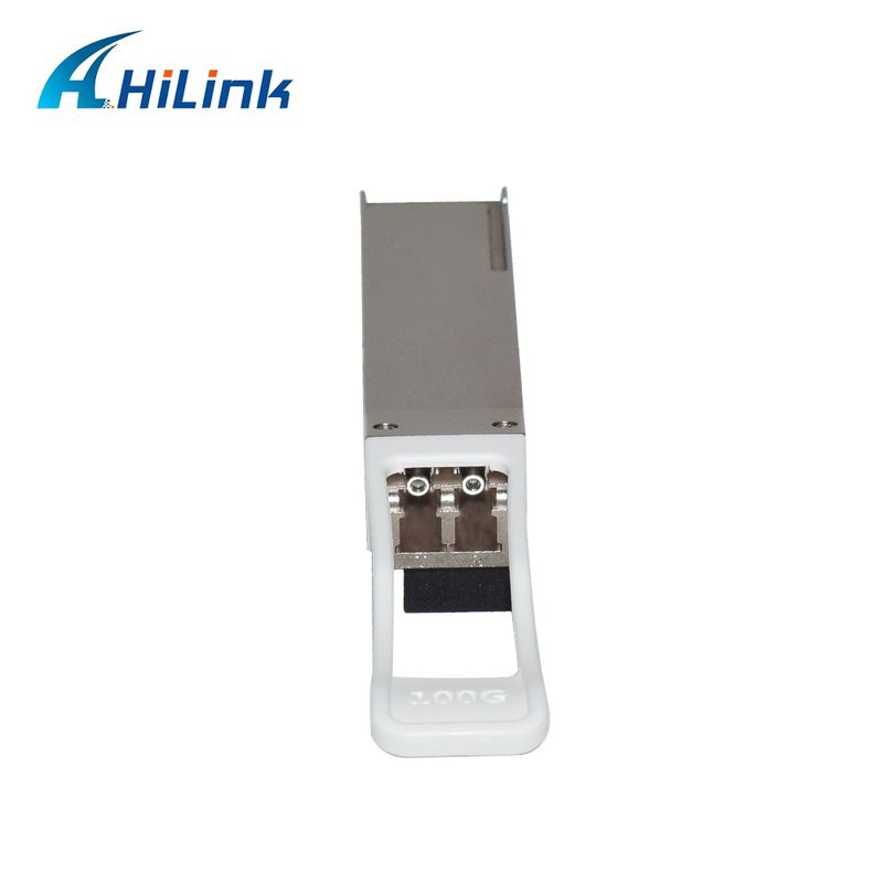 100Gb/s 60km QSFP28 Alıcı-Verici, Takılabilir, Çift Yönlü LC Konnektör, EML+PIN ve SOA, Tek Modlu, DDM
