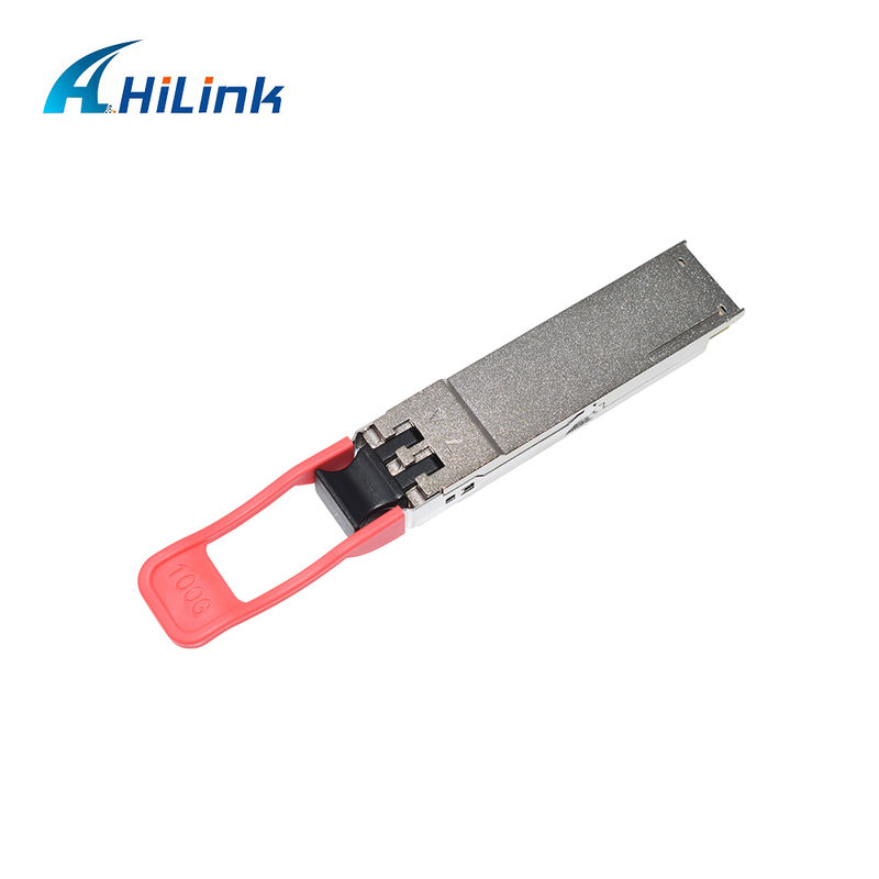 100Gb/s QSFP28 ER4 Optik Alıcı Modülü 40KM Hot Pluggable Duplex LC LAN WDM APD SMF RoHS-6 uyumlu