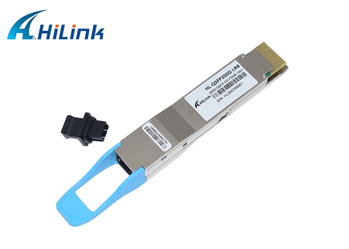 10km 200G QSFP DD PSM8 Optik Alıcı MPO16, DDM/DOM 1310nm Dalga Boyutu ile sorunsuz ağ entegrasyonu için