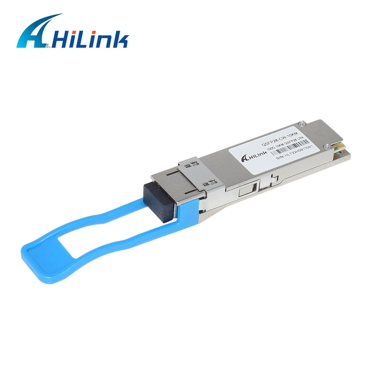 10KM Hot Pluggable 100Gb/s QSFP28 CWDM4 Optik Alıcı Modülü LAN WAN Ethernet Switches Router Uygulamaları için