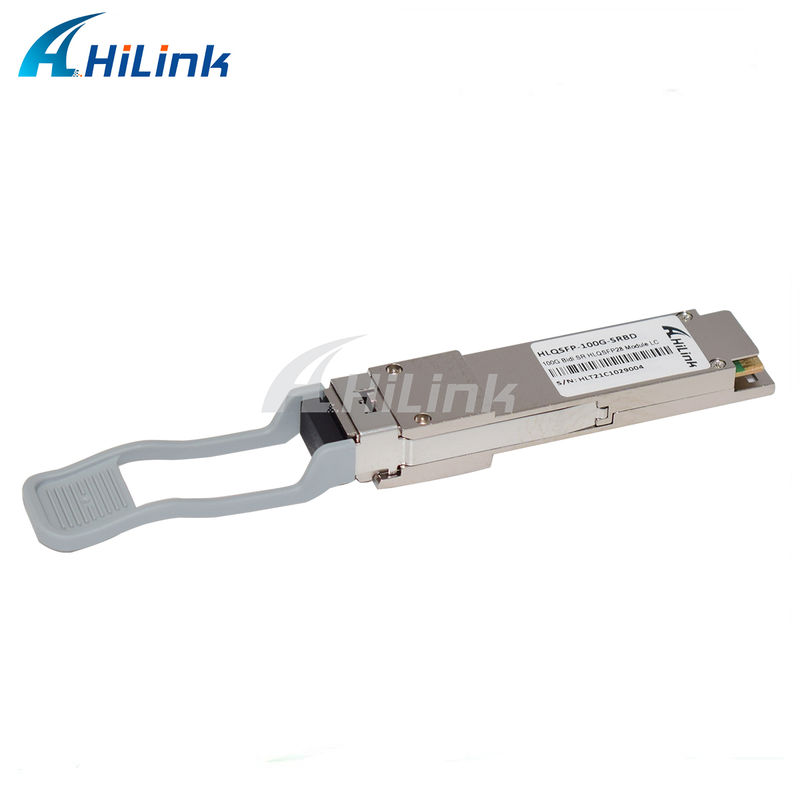 100G QSFP28 SRBD 100m Bi-Di Duplex LC Hot Pluggable 850/900nm VCSEL PAM4 2x50G Multimode