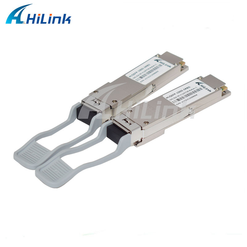 100G QSFP28 SRBD 100m Bi-Di Duplex LC Hot Pluggable 850/900nm VCSEL PAM4 2x50G Multimode