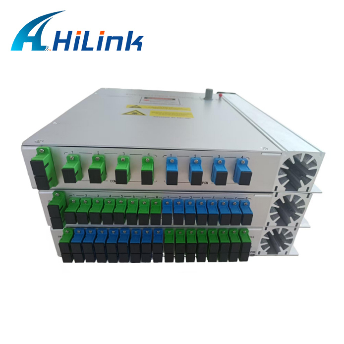 CATV ve FTTB Ağları için Dahili Optik Anahtarlı Yüksek Güçlü 1550nm Mini EDFA Fiber Amplifikatör