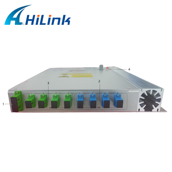 CATV ve FTTB Ağları için Dahili Optik Anahtarlı Yüksek Güçlü 1550nm Mini EDFA Fiber Amplifikatör