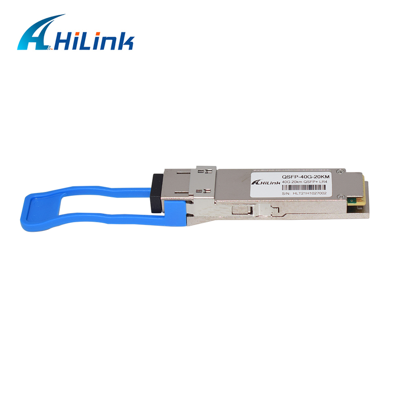 40Gb/s 20km QSFP+ Optik Alıcı, Dupleks LC Bağlayıcısı ve DDM ile sıvı bağlanabilir, 0°C'den 70°C'ye kadar çalışır