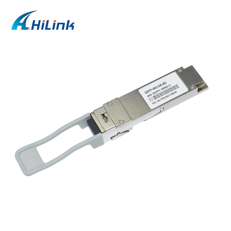 40Gb/s 100m QSFP+ Fiber Optic Module Bi-Di Duplex LC Hot Pluggable 850/900nm MMF