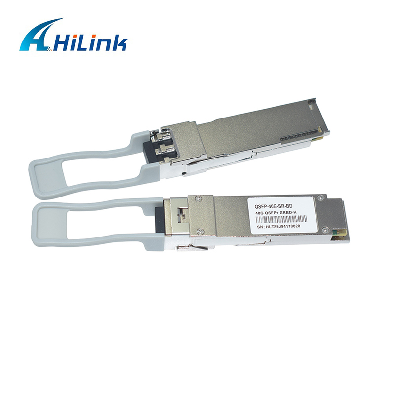 40Gb/s 100m QSFP+ Fiber Optic Module Bi-Di Duplex LC Hot Pluggable 850/900nm MMF