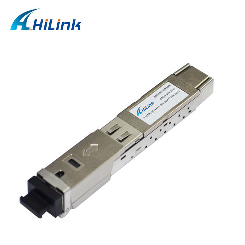 GPON ONU SFP Transceiver, 1310nm DFB Patlama Modu İleticisi ve 1490nm Super-TIA Alıcısı ile 20KM mesafe için