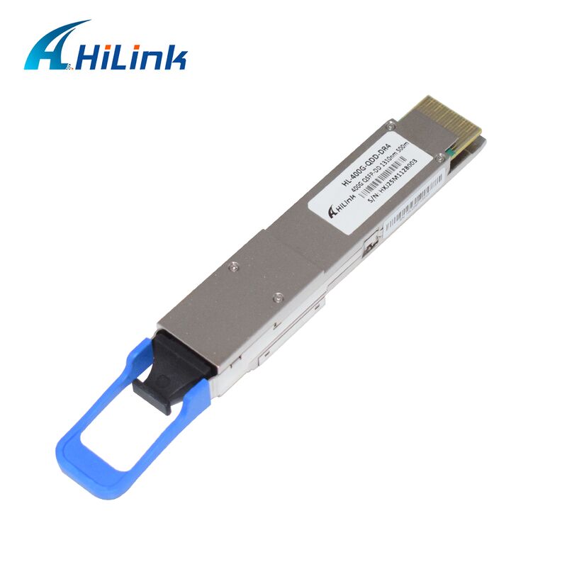 Hilink HL-400G-QDD-DR4 400Gb/s 500M QSFP-DD DR4 MPO-12 Optik Alıcı-Verici Modülü